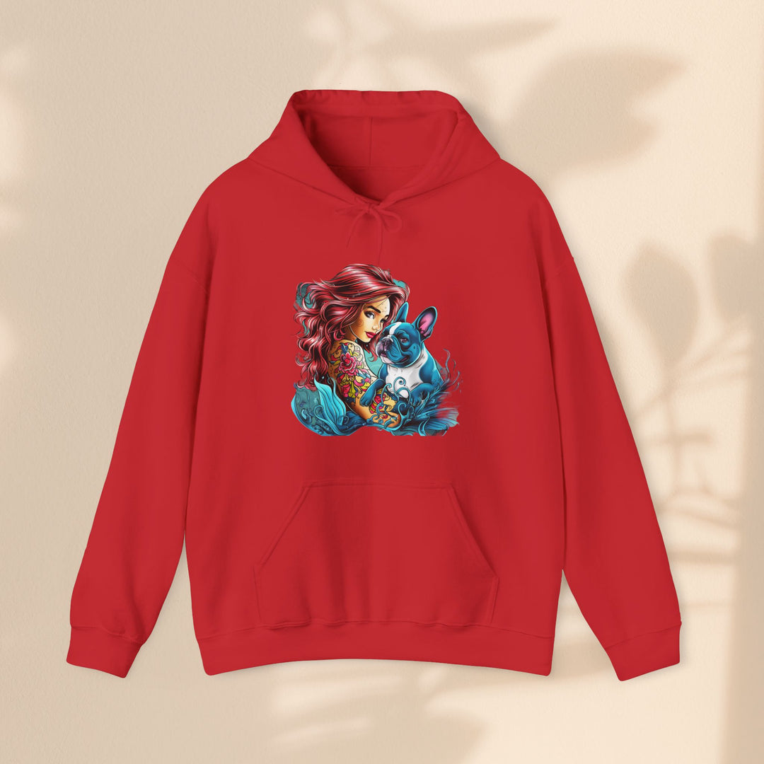 Unisex Heavy Blend™ Hooded Sweatshirt - Frenchie Tatoo