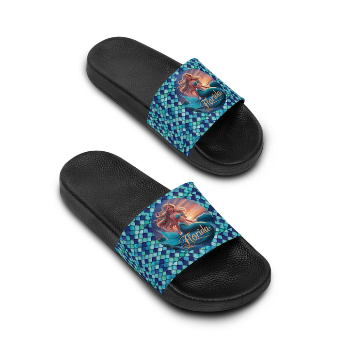 Women's Slide Sandals - Florida Mermaid