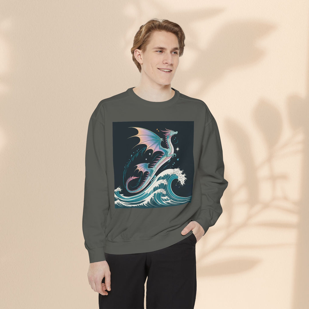 Mythical Dragon Wave Sweatshirt