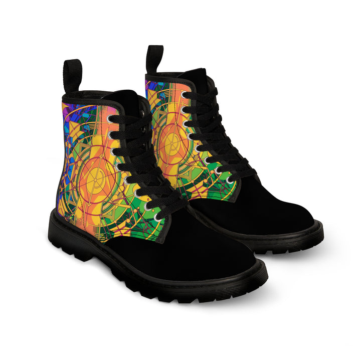 Men's Canvas Boots - Tesla Energy