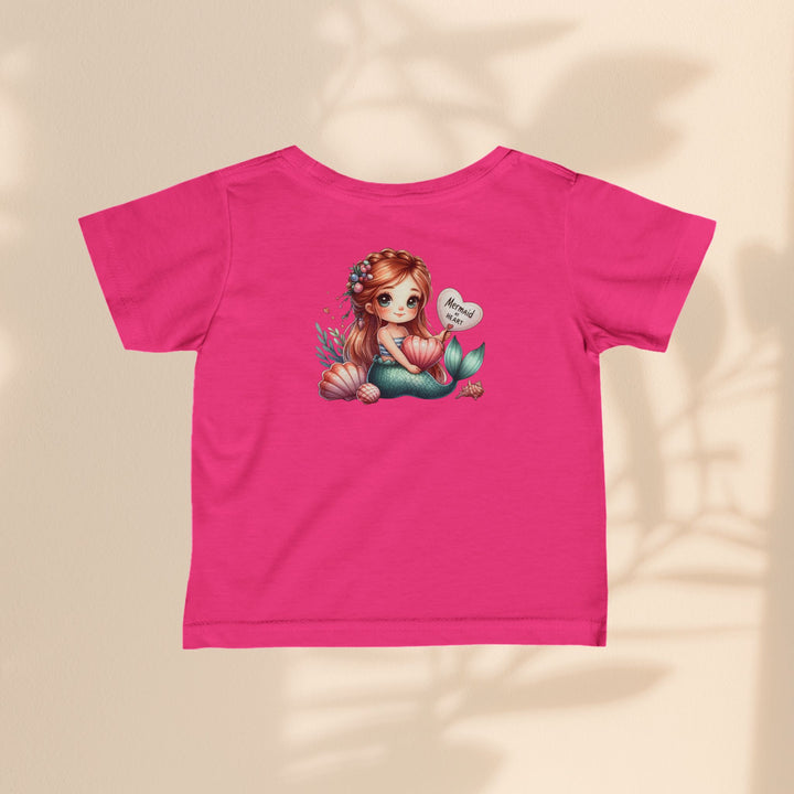 Infant Fine Jersey Tee - Mermaid At Heart