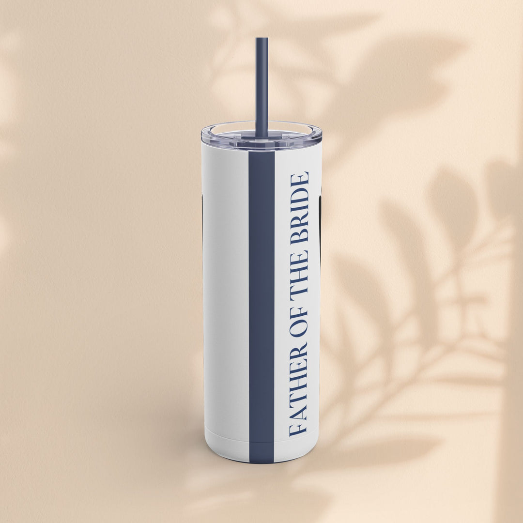 Father of the Bride Tumbler – Elegant Drinkware, Wedding Day Gift & Keepsake for Dads