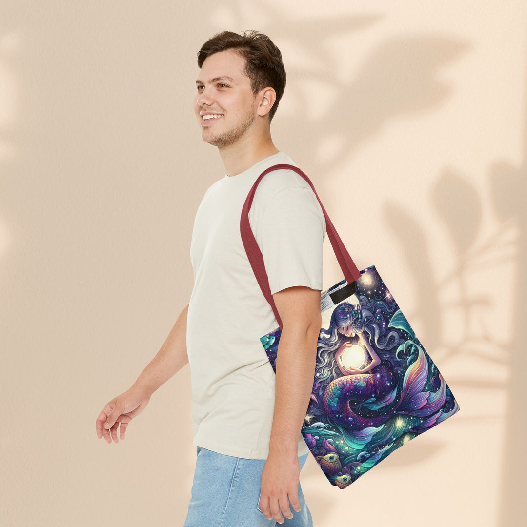 Celestial Mermaid Secret Tote Bag – Stylish Reusable Beach Trip Bag