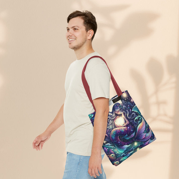 Celestial Mermaid Secret Tote Bag – Stylish Reusable Beach Trip Bag