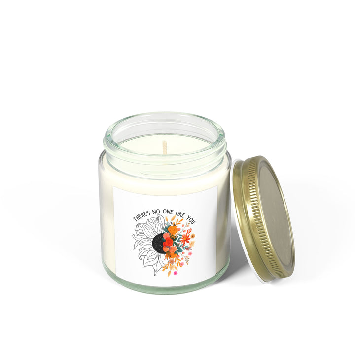 There is no one like you Scented Coconut Apricot Candles