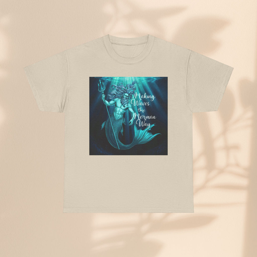 Unisex Heavy Cotton Tee - Guardian of the Sea