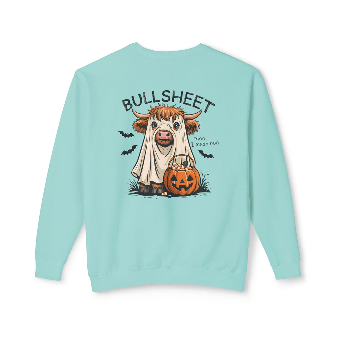 Cute Halloween Bullsheet Cow Sweatshirt