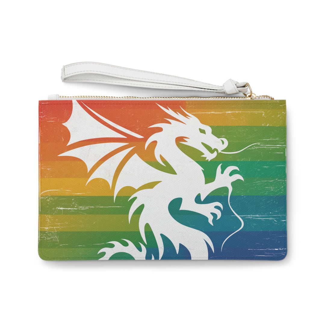 Clutch Bag - Striped Dragon