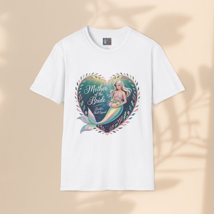 Mother of the Bride Mermaid Unisex Softstyle T-Shirt