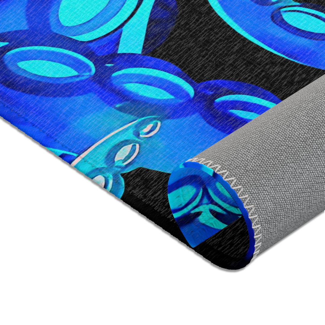 Ocean-Inspired Area Rug, Nautical Decor, Coastal Vibes