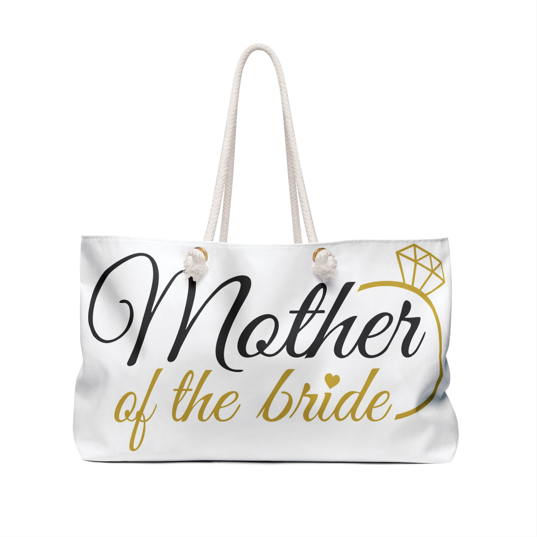 Elegant Mother of the Bride Weekender Bag, Bridal Gift, Wedding Accessory, Travel Tote, Engagement Celebration