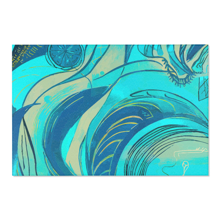 Vibrant Wave Rug for Stylish Serenity