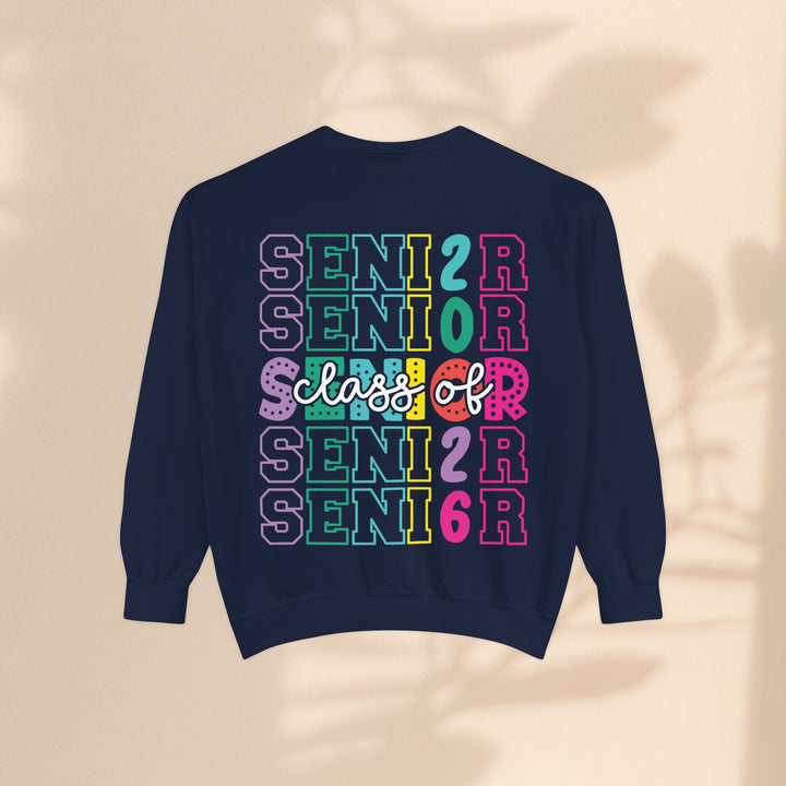 Senior Class of Sweatshirt 2026, Graduation Gift, Unisex Apparel, Cozy Sweatshirt, School Spirit Wear, Class of 2023 Clothing