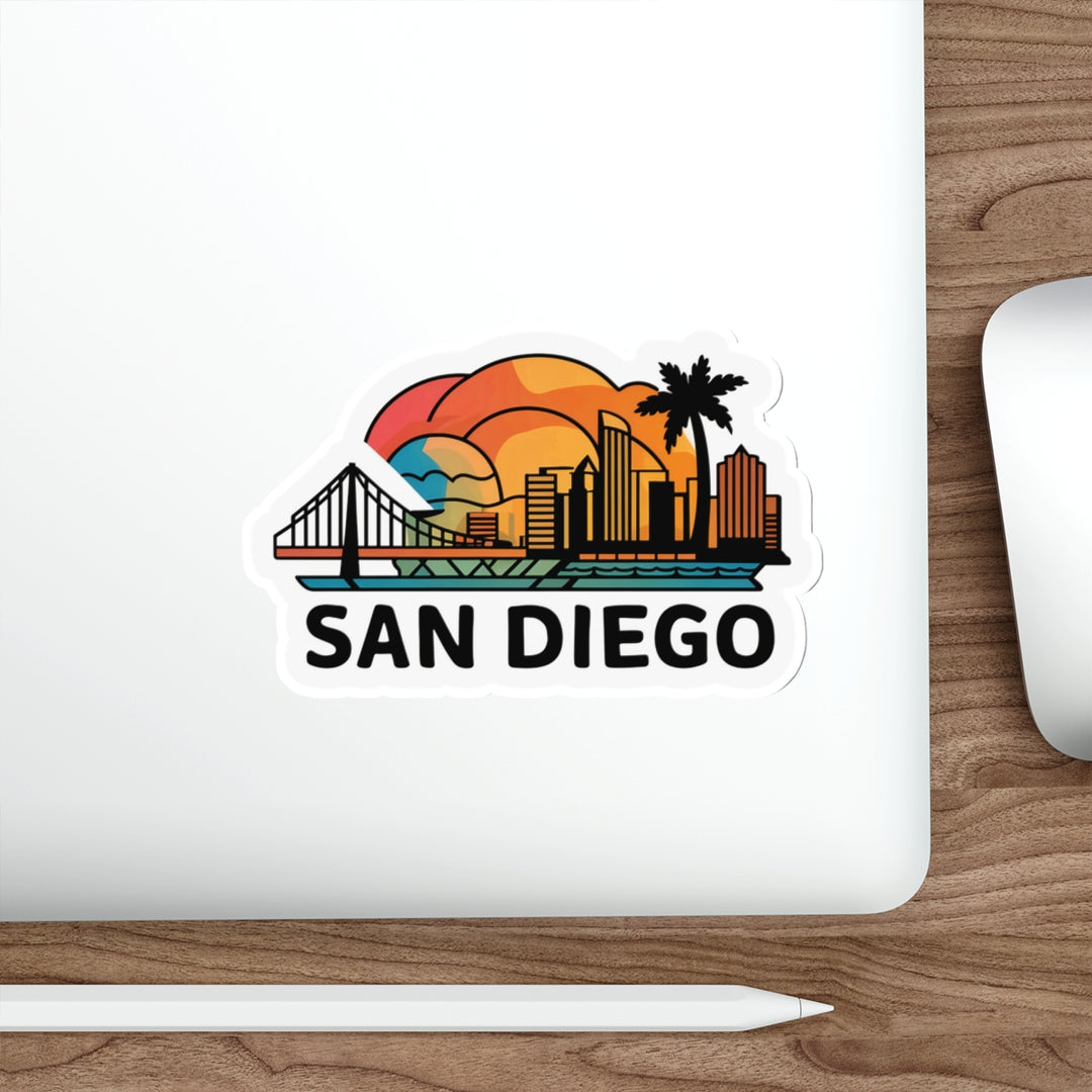 Die-Cut Stickers - San Diego California