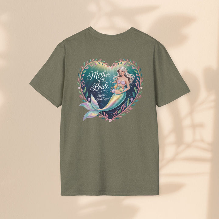 Mother of the Bride Mermaid Unisex Softstyle T-Shirt