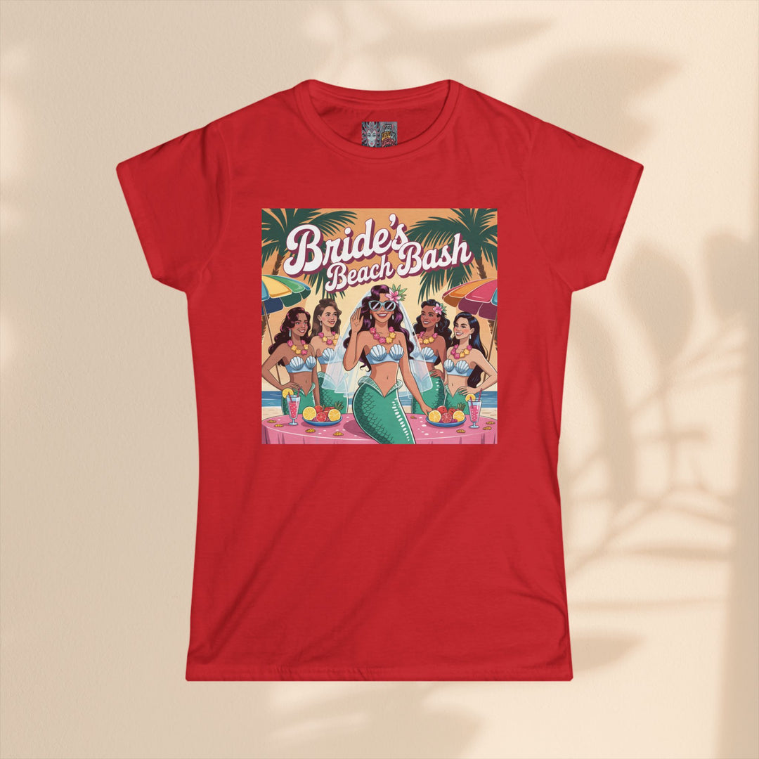 Bridal Beach Bash Tee, Tropical Party Shirt, Summer Wedding Celebration Top, Bride Tribe Gift, Bachelorette Bash Apparel