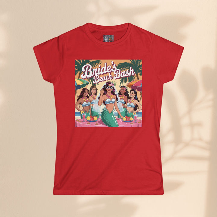Bridal Beach Bash Tee, Tropical Party Shirt, Summer Wedding Celebration Top, Bride Tribe Gift, Bachelorette Bash Apparel