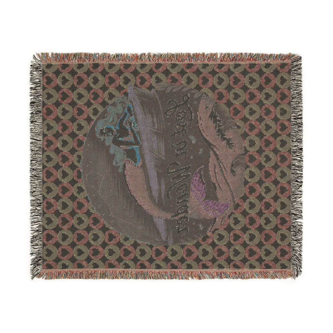 Cozy Woven Blanket – Vibrant Tapestry Throw, Artsy Home Décor & Thoughtful Gift for Friends