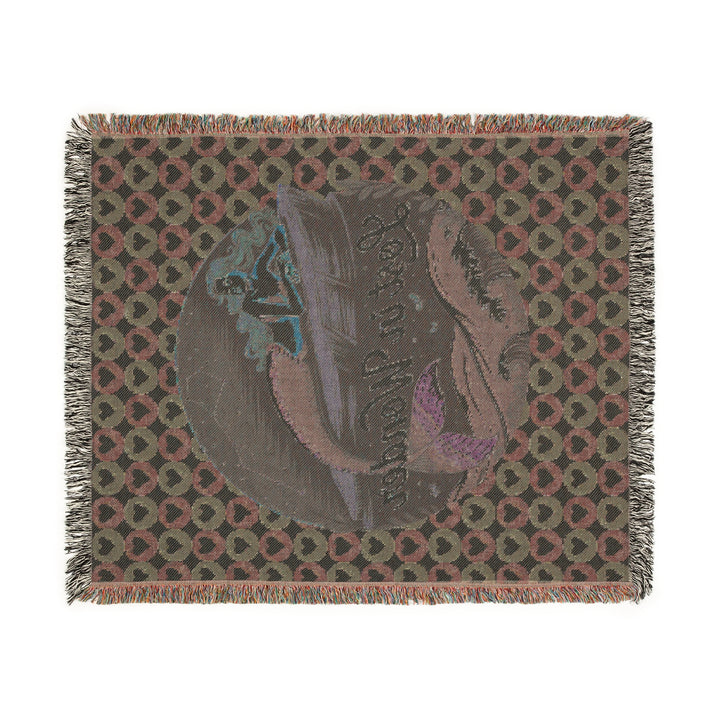 Cozy Woven Blanket – Vibrant Tapestry Throw, Artsy Home Décor & Thoughtful Gift for Friends