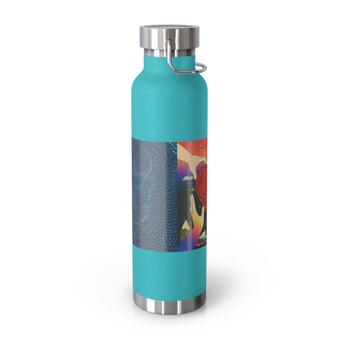 Copper Vacuum Insulated Bottle, 22oz - Give You My Heart