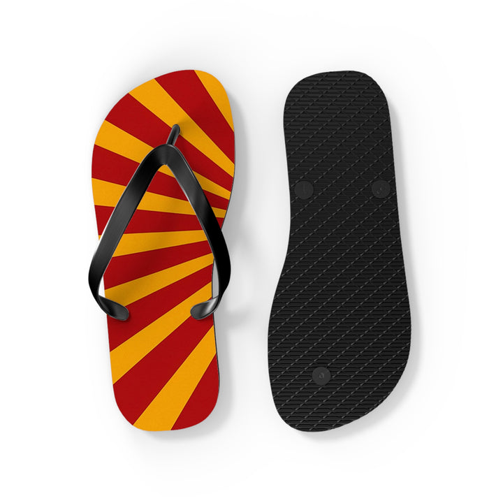 Flip Flops - Red Yellow