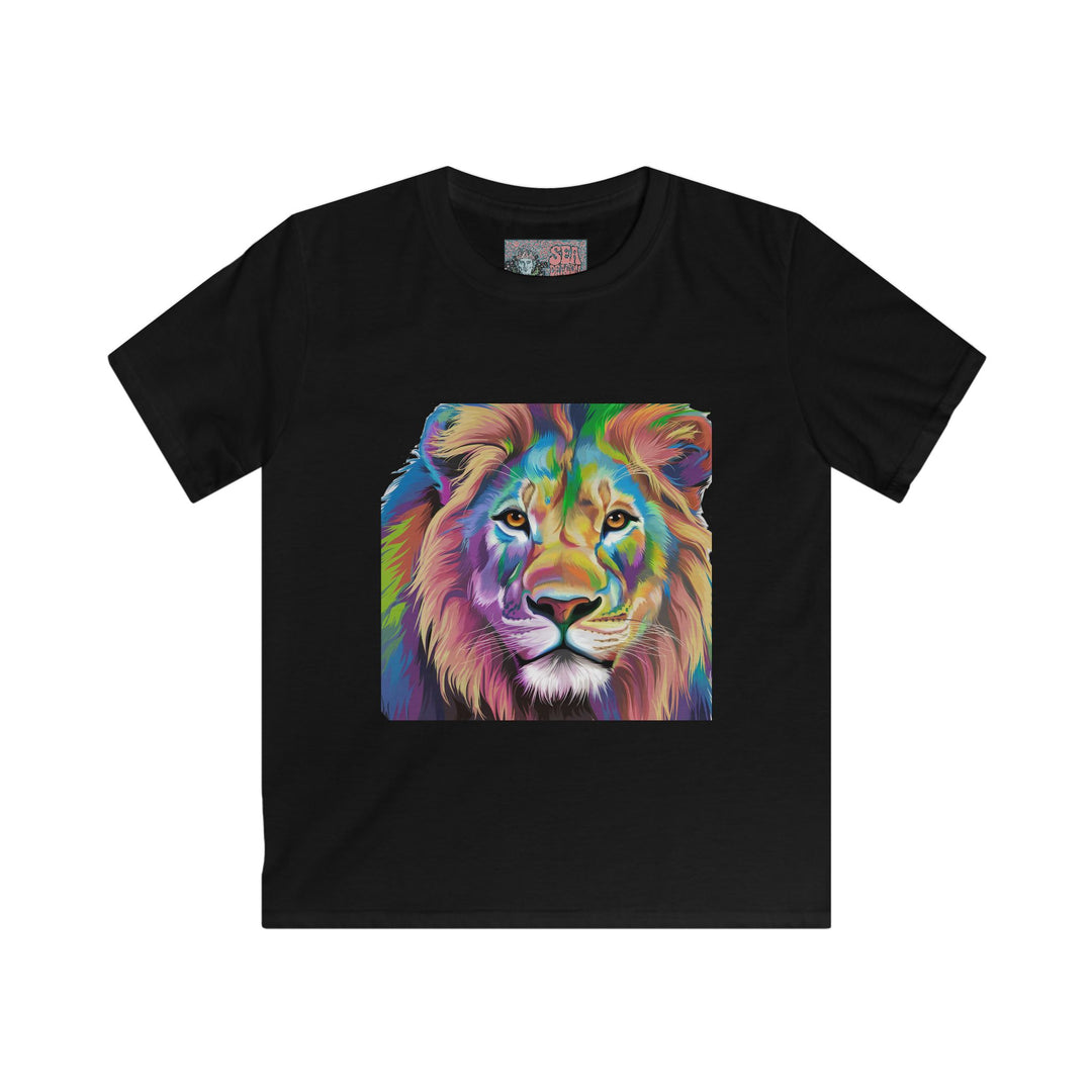 Kids Softstyle Tee - Lion's Head