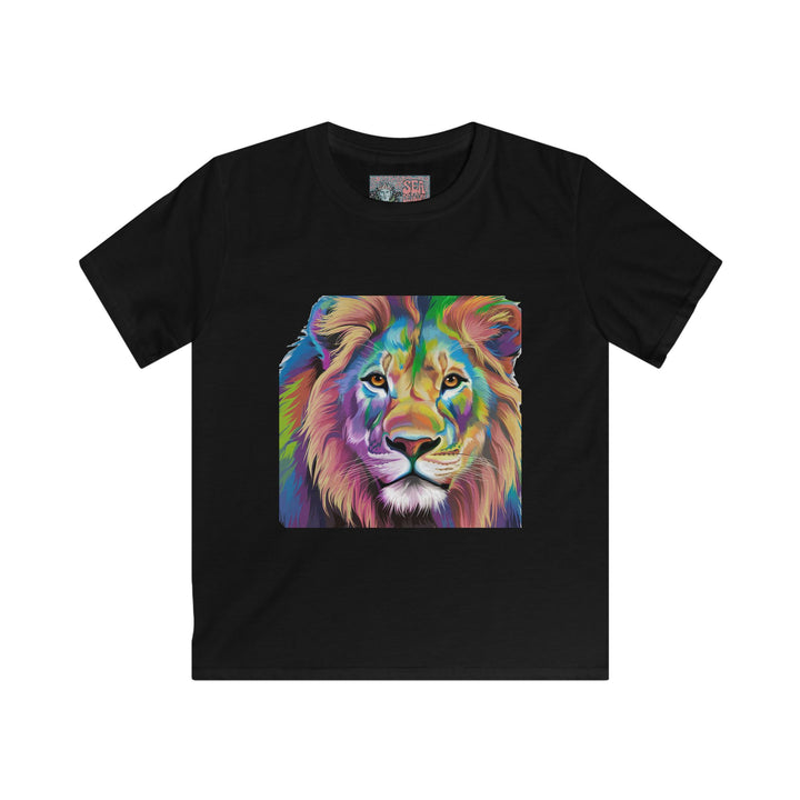 Kids Softstyle Tee - Lion's Head