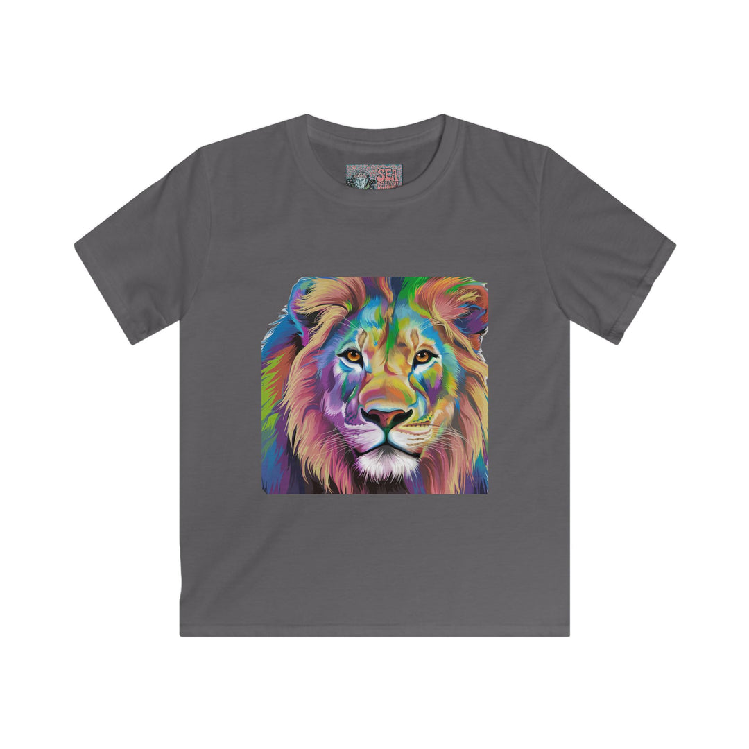 Kids Softstyle Tee - Lion's Head