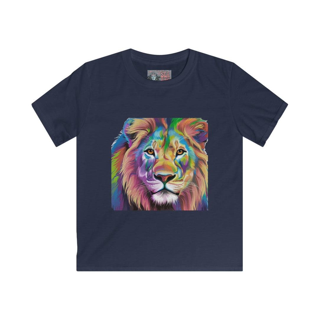 Kids Softstyle Tee - Lion's Head