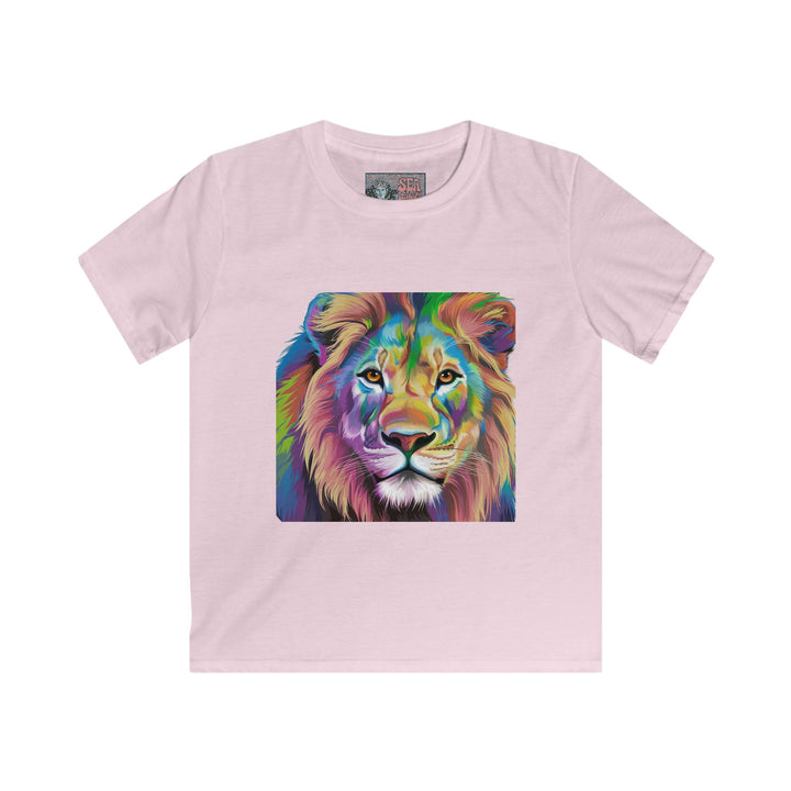 Kids Softstyle Tee - Lion's Head