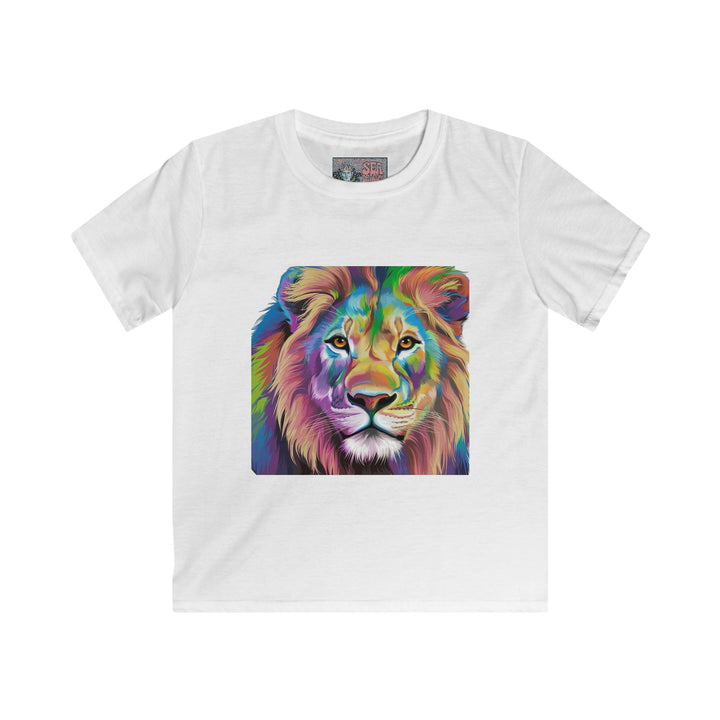 Kids Softstyle Tee - Lion's Head