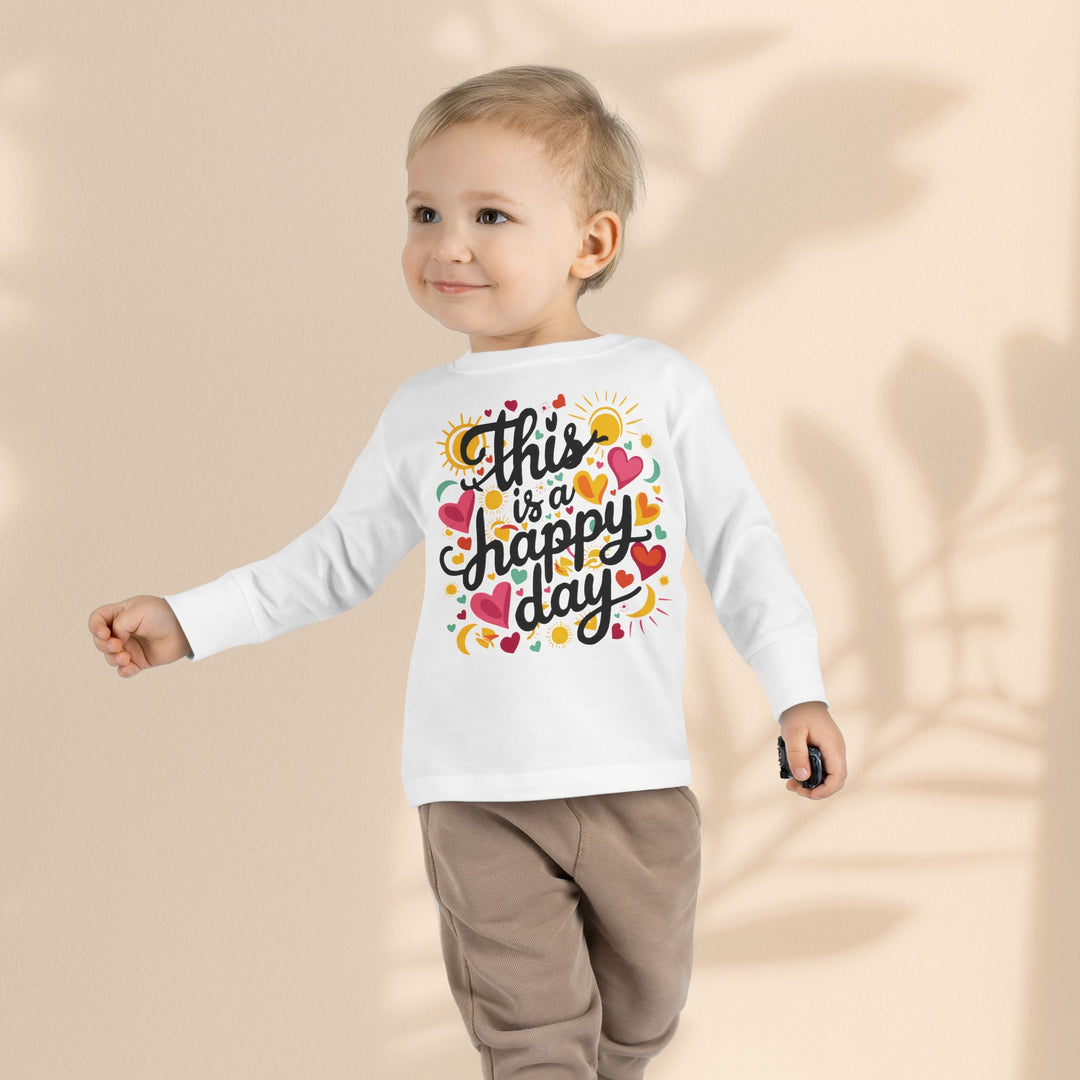 Toddler Long Sleeve Tee - This is a Happy Day