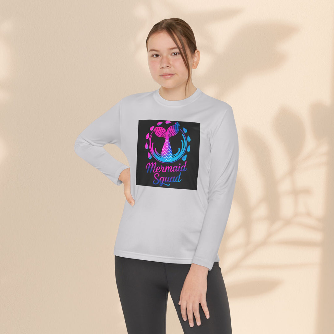 Mermaid Squad Youth Long Sleeve Tee – Kids Competitor Shirt