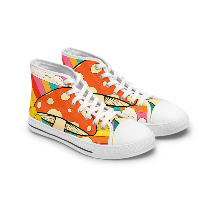 Women's High Top Sneakers - Feeling Groovy