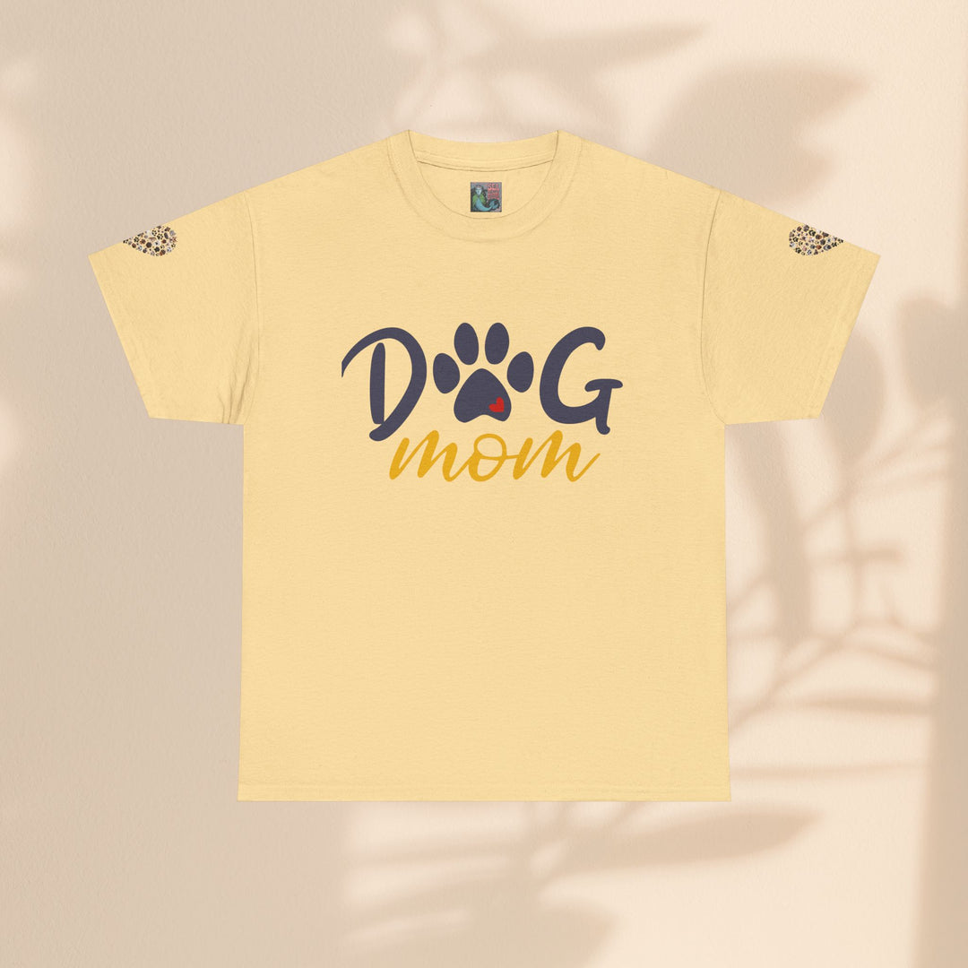 Dog Mom Unisex Heavy Cotton Tee - Cute Pet Lover Shirt for Every Occasion