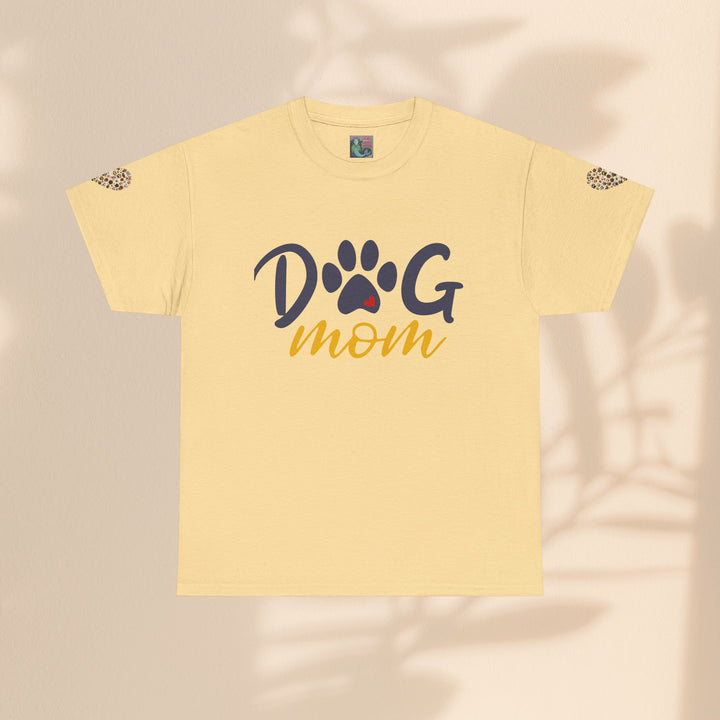 Dog Mom Unisex Heavy Cotton Tee - Cute Pet Lover Shirt for Every Occasion