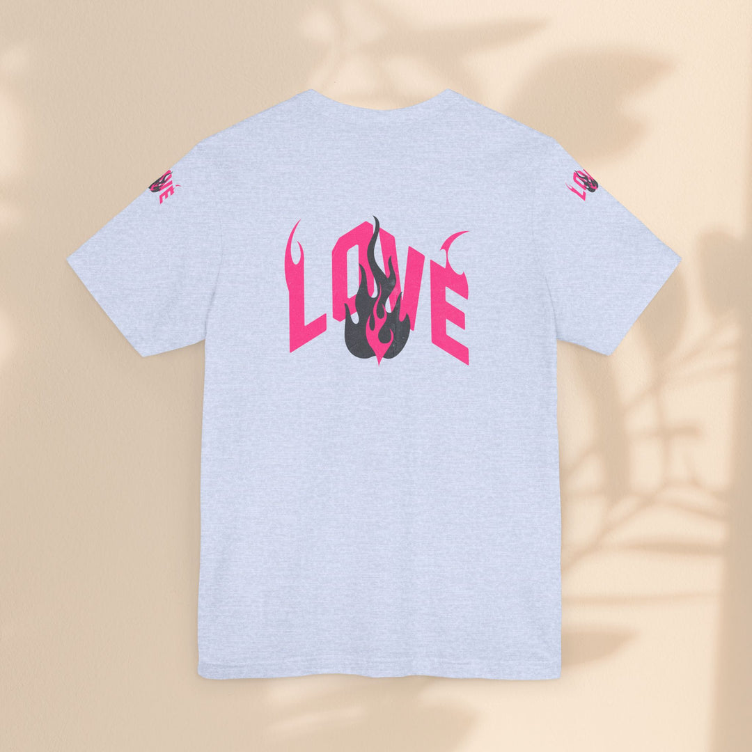 Unisex Jersey Short Sleeve Tee - LOVE