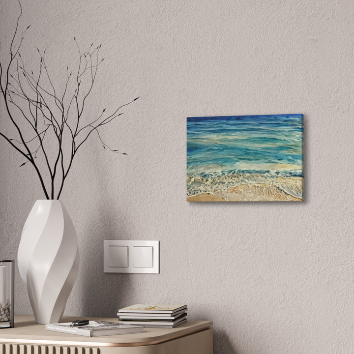 Stretched Beach Art Canvas Print