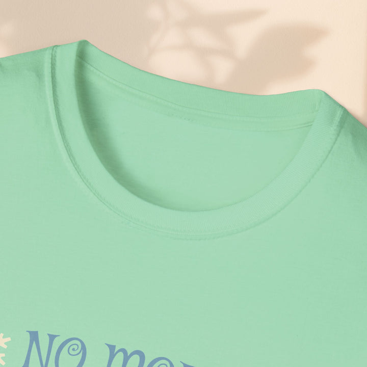 Unisex Softstyle T-Shirt - No more Silent Nights Pregnancy T-Shirt