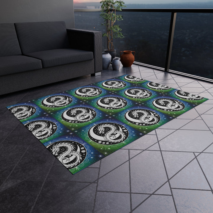 Bohemian Dragon Outdoor Rug