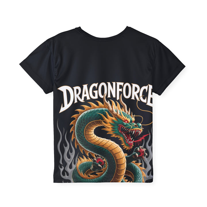 Kids Dragon Force Sports Jersey – AOP Tee for Future Champions, Team Spirit Wear, Birthdays & Halloween