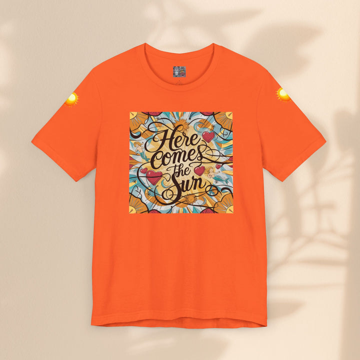 Unisex Jersey Short Sleeve Tee - Here Comes The Sun