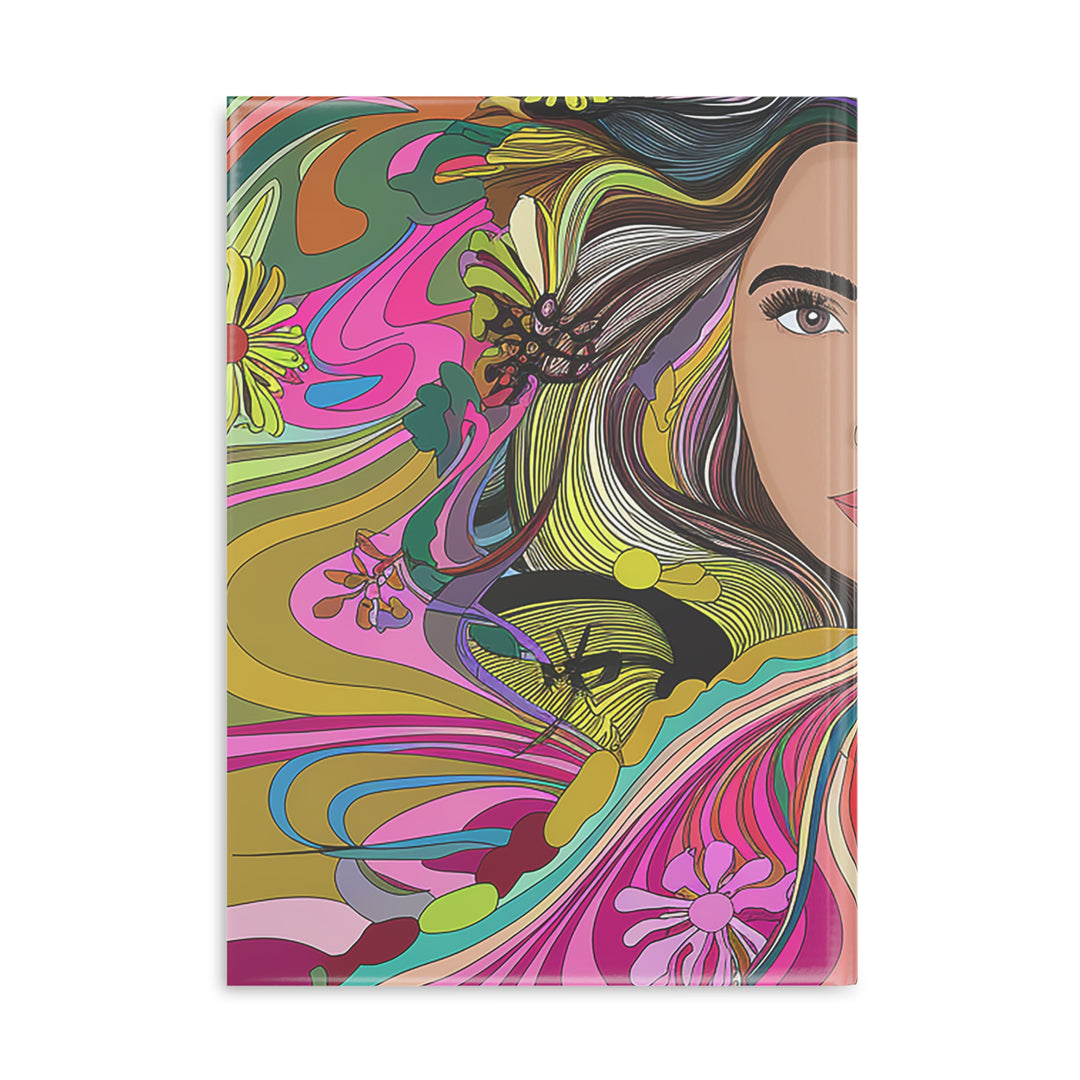 Hardcover Notebook with Puffy Covers - Watching