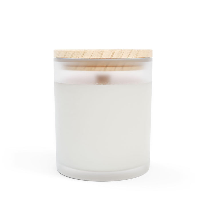 Frosted Glass Candle - Dragon Fire or Dumpster Fire