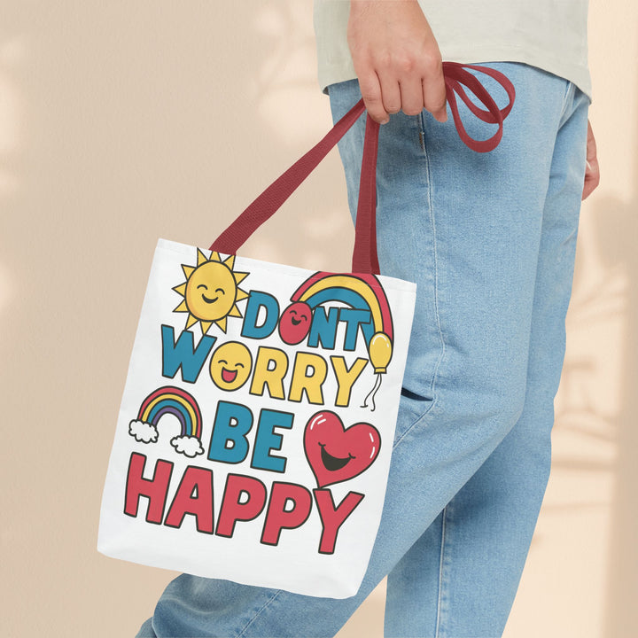 Tote Bag (AOP) - Don't Worry Be Happy