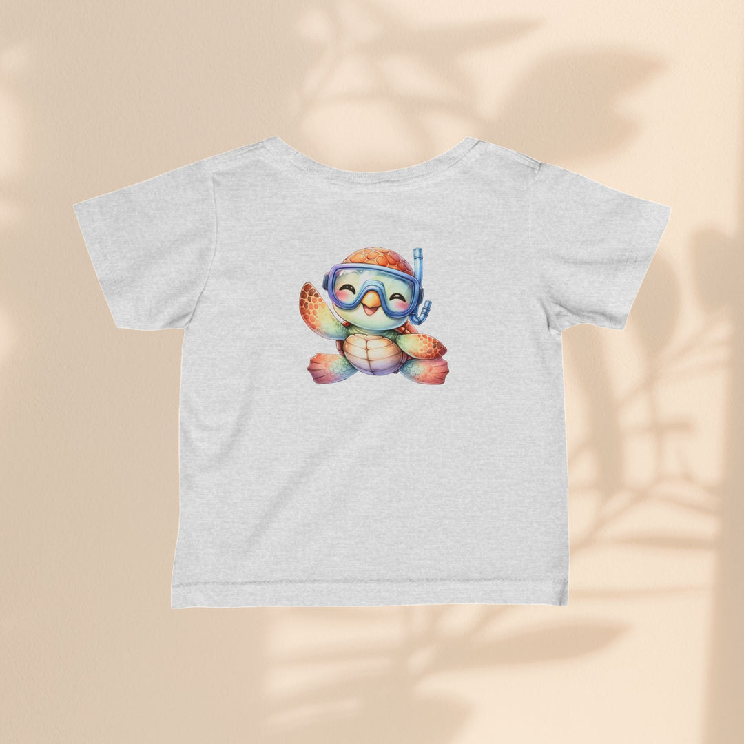 Infant Fine Jersey Tee - Terry Turtle