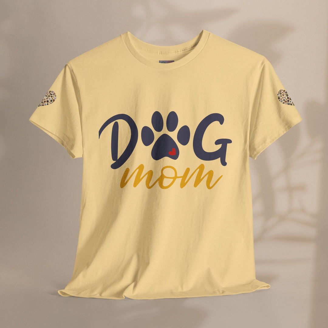 Dog Mom Unisex Heavy Cotton Tee - Cute Pet Lover Shirt for Every Occasion