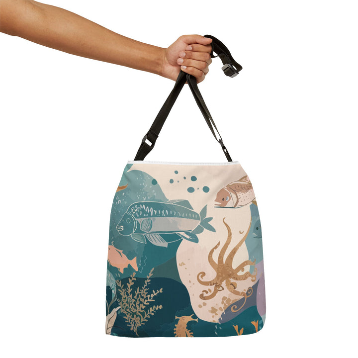 Adjustable Tote Bag (AOP) - Under The Sea