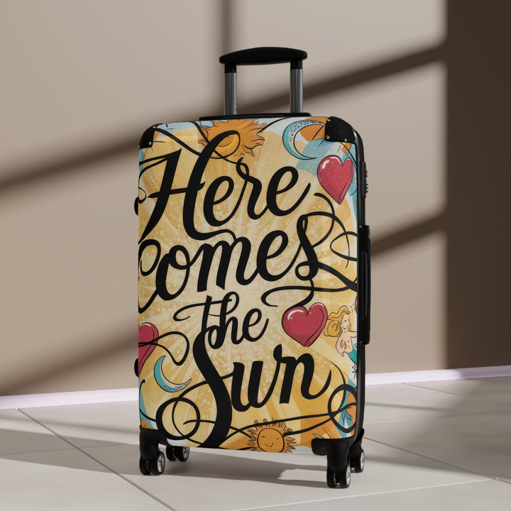 Suitcase - Here Comes The Sun Travel Luggage