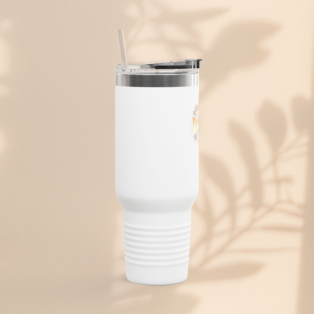 Best Dad Ever Insulated Travel Mug - 40oz Coffee Cup for Dad's Daily Adventures